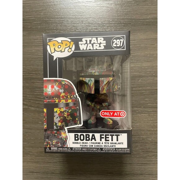 Funko Pop 297 Star Wars Boba Fett Bobble Head - Picture 1 of 6